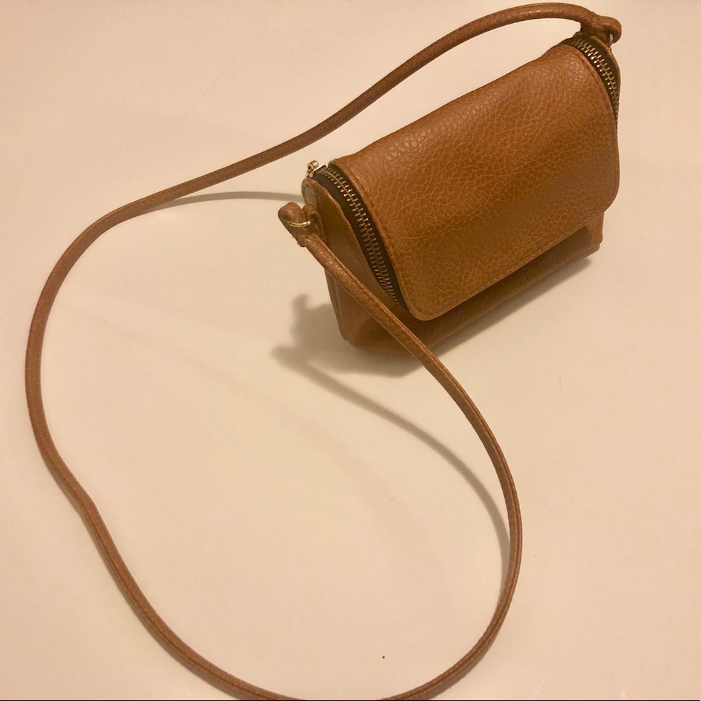 Small faux leather purse